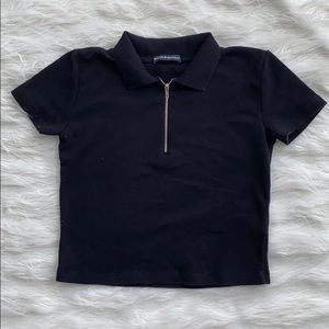 Brandy Melville | Cropped Polo